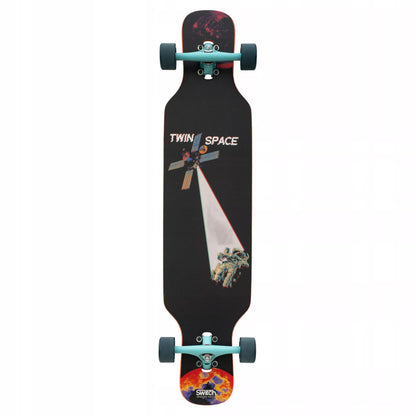 Switch riedlentė Longboard TWIN 41 – freestyle Space komplektas