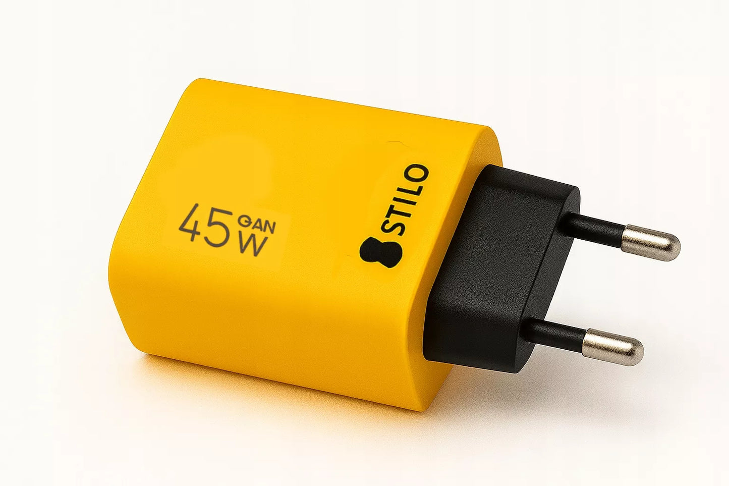 GaN greito įkrovimo įkroviklis 45W PD/QC su 65W C/Lightning laidu