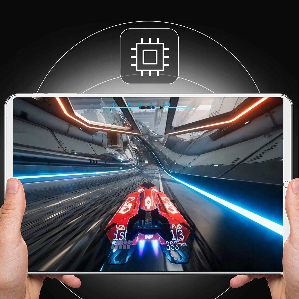 Planšetinis kompiuteris 10" 4GB+64GB Android Wi-Fi SIM BT 1280x800