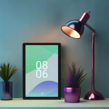 Android planšetė 10" – LTE, 4/128 GB, 8000 mAh, Wi-Fi, GPS, SIM, kroviklis, juoda