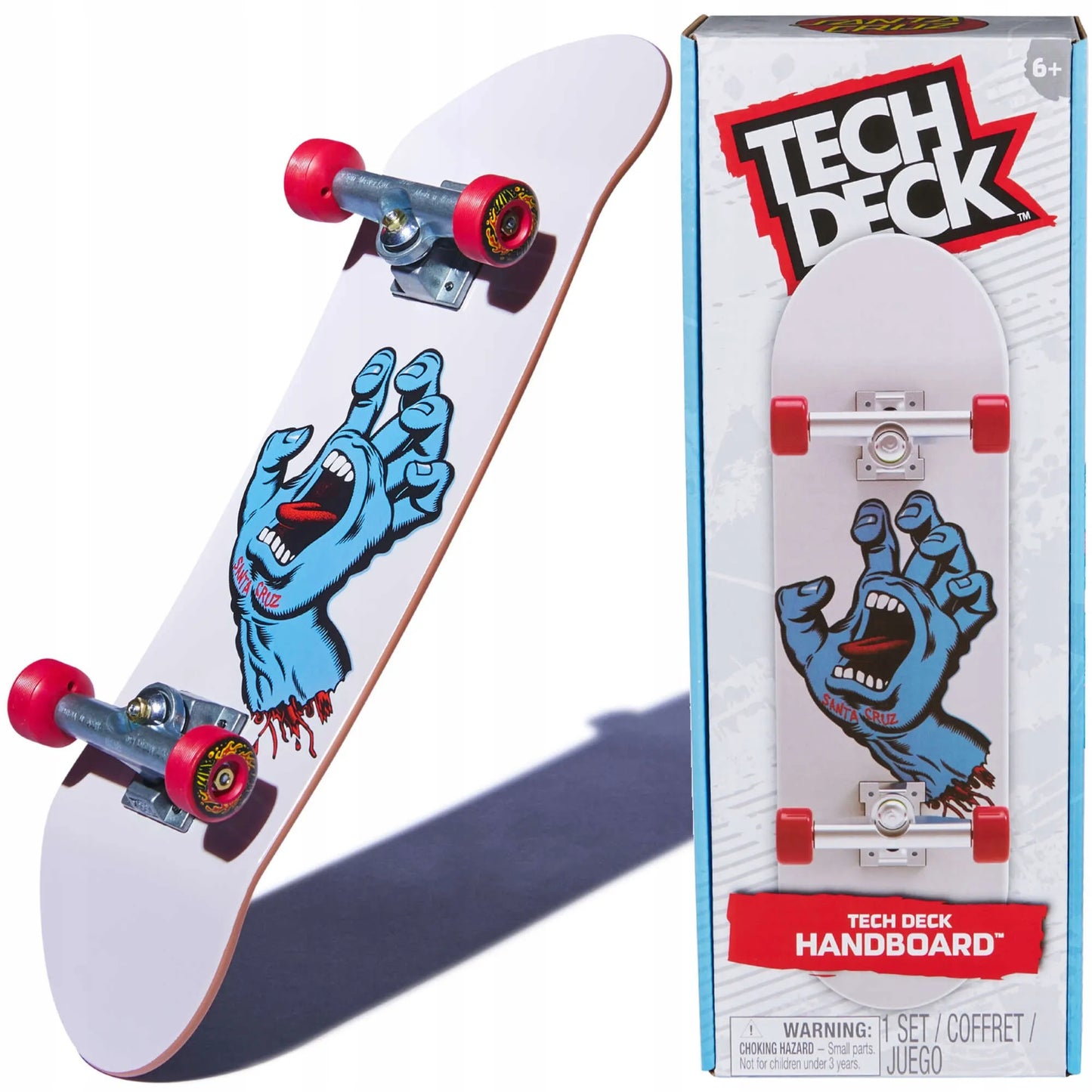 TECH DECK riedlentė MAXI HANDBOARD SANTA CRUZ