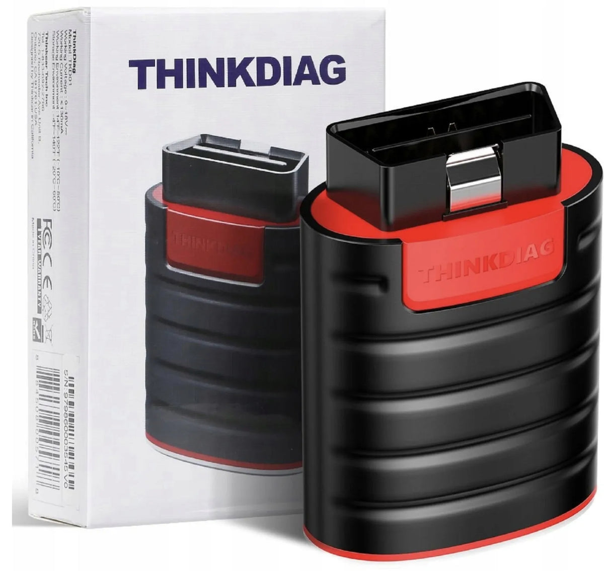 Diagnostinis skeneris OBD THINKDIAG 2025 su visa programine įranga, lenkų kalba