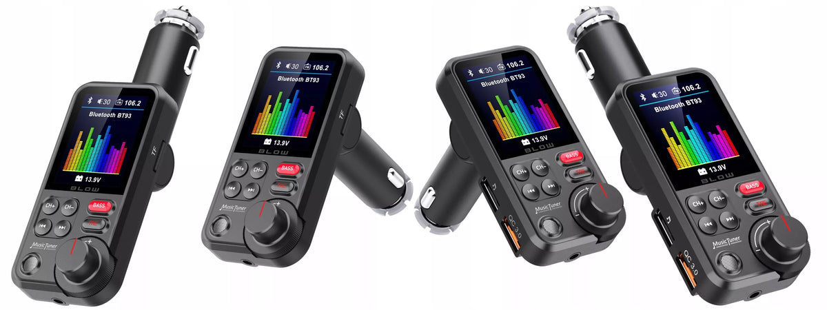 Automobilinis Bluetooth FM moduliatorius