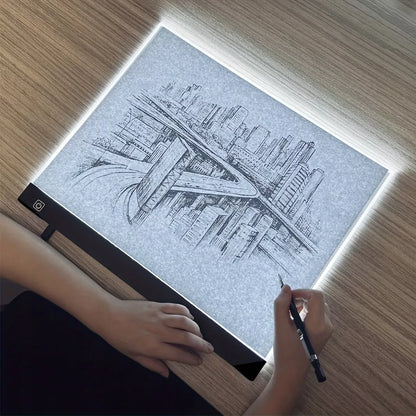 A3 piešimo švieslentė braižymui – LED šviesos lenta