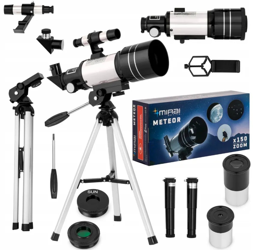 Meteor teleskopas, PRO XL rinkinys 300mm + priedai