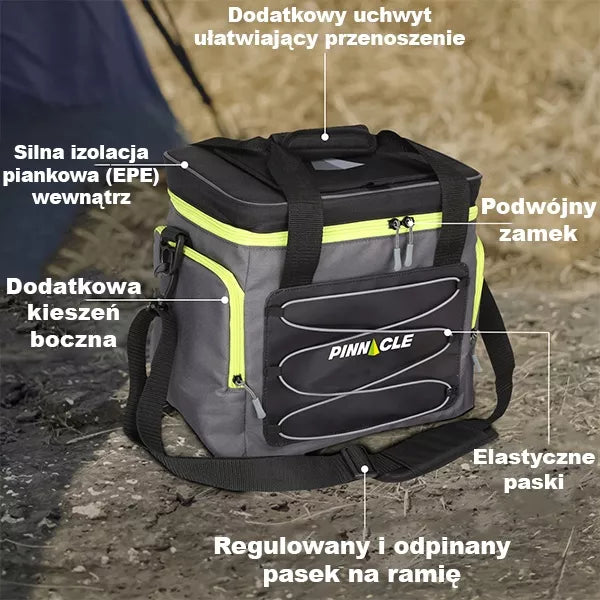 Talpus termo krepšys su rankena PINNACLE Pogba TPX-5506 18,5 l, pilkas