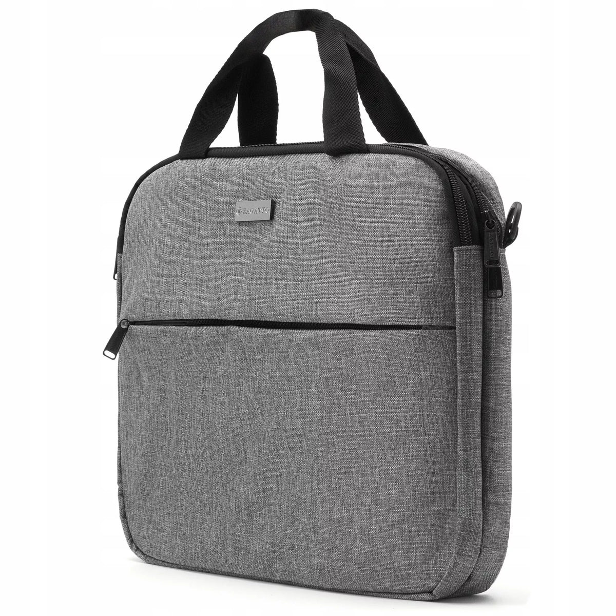 Zagatto 15,6" nešiojamojo kompiuterio krepšys, dviejų skyrių, lengvas unisex peties krepšys