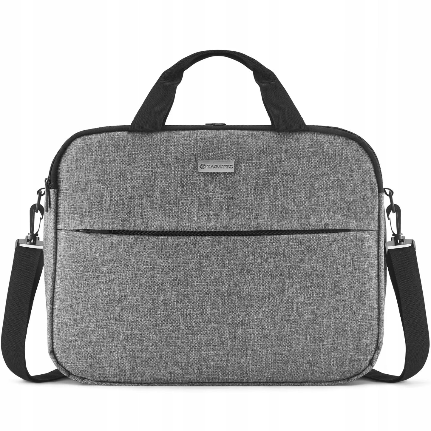 Zagatto 15,6" nešiojamojo kompiuterio krepšys, dviejų skyrių, lengvas unisex peties krepšys