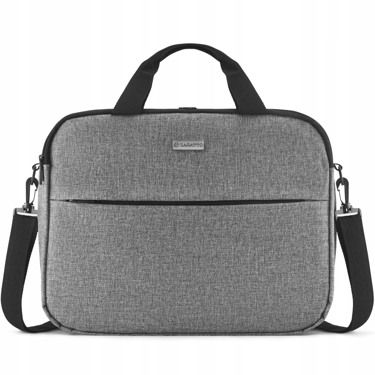 Zagatto 15,6" nešiojamojo kompiuterio krepšys, dviejų skyrių, lengvas unisex peties krepšys