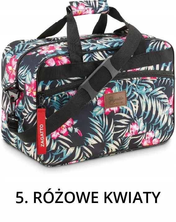Keliavimo krepšys RYANAIR WIZZAIR 40x20x25 rankinis bagažas 7 SPALVOS ZAGATTO
