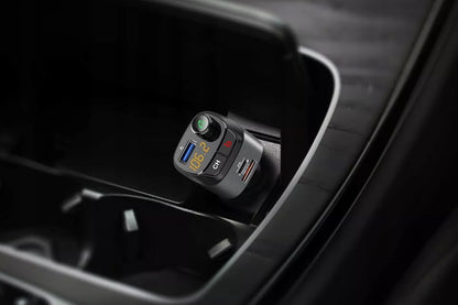 FM siųstuvas Bluetooth – Feegar, greitas įkroviklis QC 3.0/PD, MP3, Audio, USB