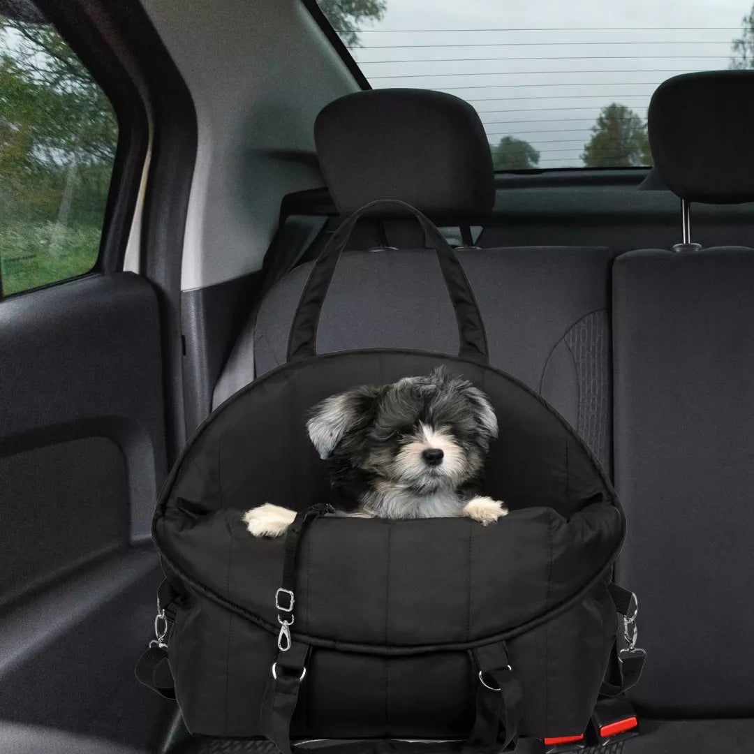 Transportinis dėklas šuniui, katei, kelioninė automobilinė kuprinė, lova 3in1