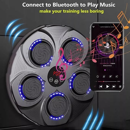 Muzikinė bokso treniruočių lenta su Bluetooth + pirštinės