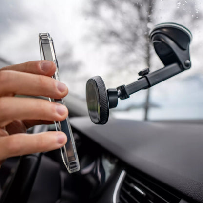 MagSafe magnetinis automobilio laikiklis – montavimui ant stiklo