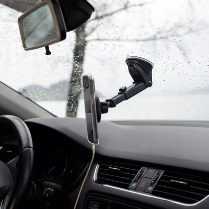 MagSafe magnetinis automobilio laikiklis – montavimui ant stiklo