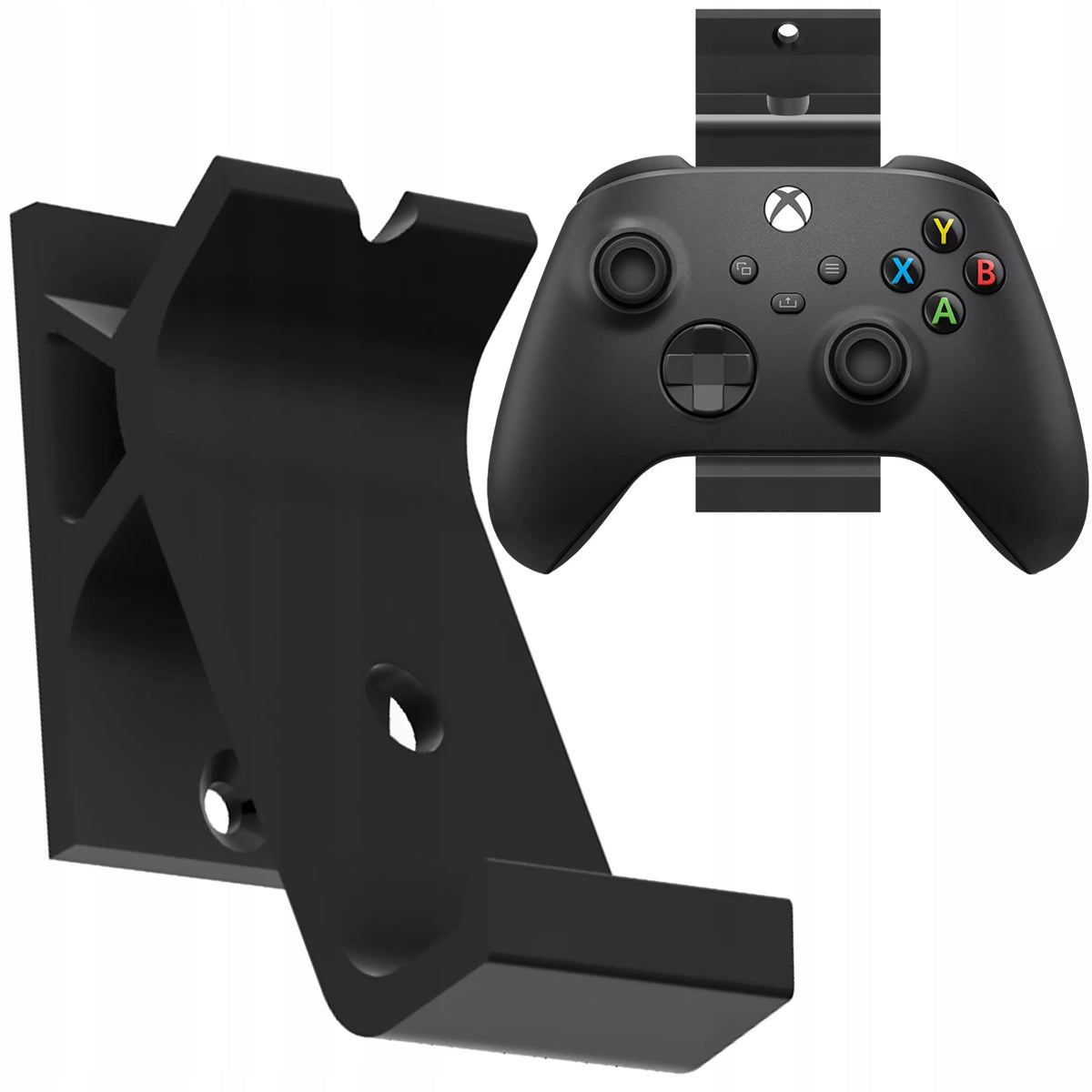 Sieninis laikiklis Xbox One / S / X kontroleriui – juodas