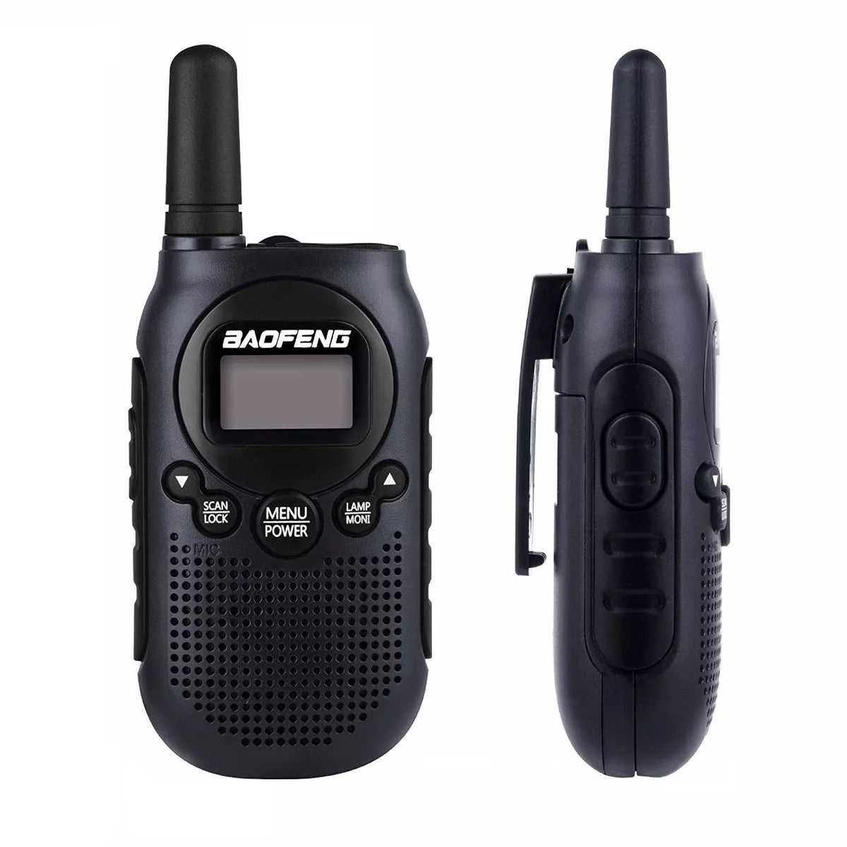 Walkie-talkie vaikams, PMR, žibintuvėlis, USB