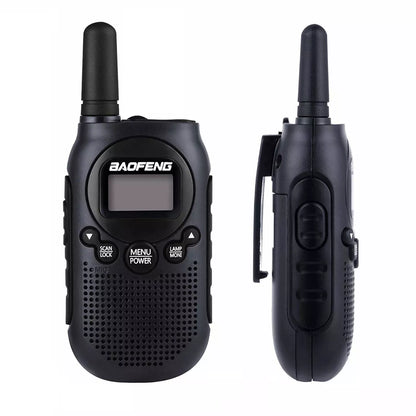 Walkie-talkie vaikams, PMR, žibintuvėlis, USB