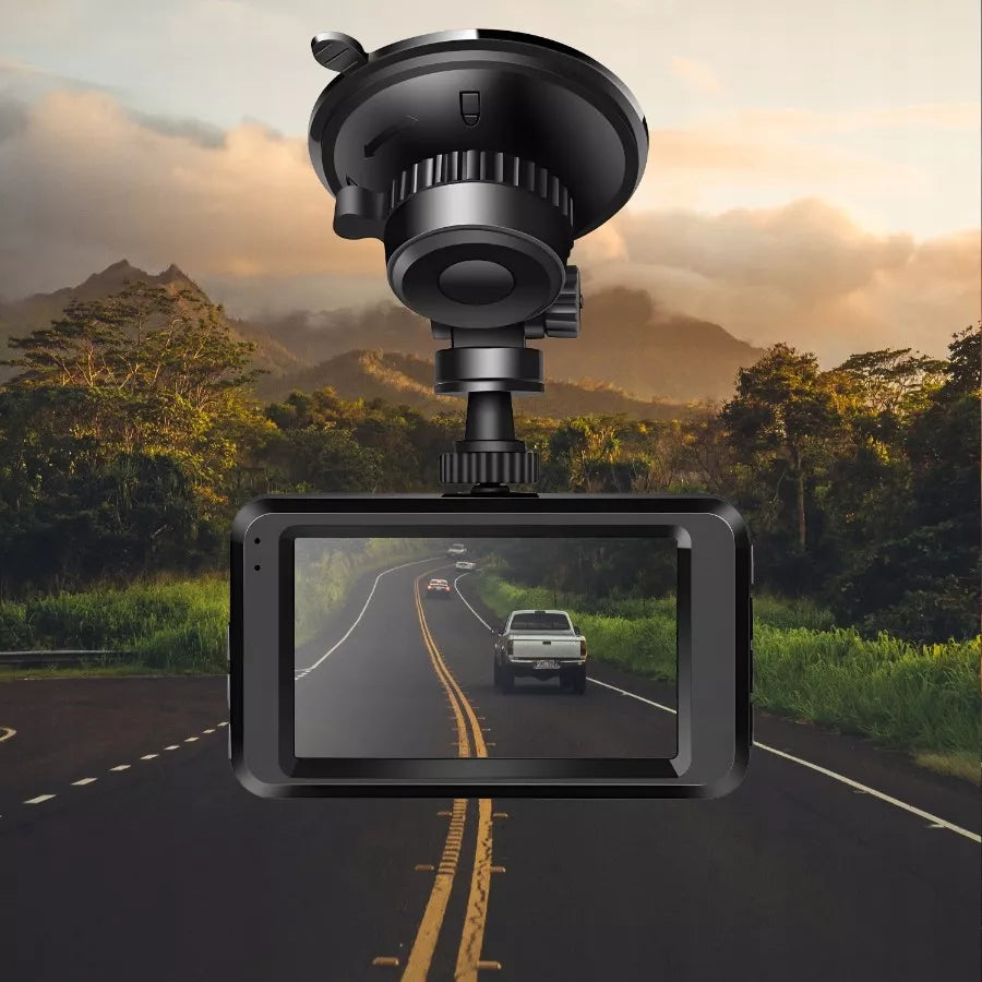 automobilinis vaizdo įrašytuvas kamera 2K HDR kokybė lenkiškas meniu