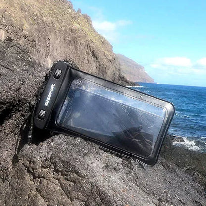 Universalus vandeniui atsparus telefono dėklas iki 6,9″