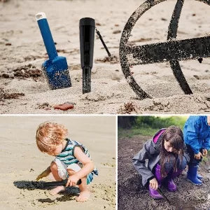 Rankinis metalo detektoriaus pointeris tiksliam radinių nustatymui