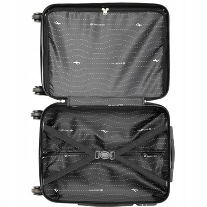Rankinis lagaminas RYANAIR 55x40x20 mažas kelioninis lagaminas 10 SPALVŲ ZAGATTO