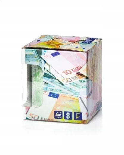 Juokingas tualetinis popierius „100 EUR“ XL – smagi dovana