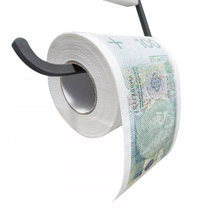 Juokingas tualetinis popierius „100 EUR“ XL – smagi dovana