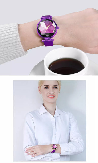 MOTERIŠKAS IŠMANUSIS LAIKRODIS HEART LUX SLĖGIS PULSAS