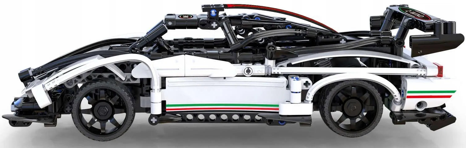 CaDA konstruktorius nuotoliniu būdu valdomas superautomobilis RC 457 detalių