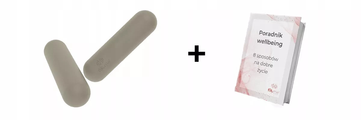 Treniruočių hantelių rinkinys Fit.Me 2x1,5 kg, skirtas pilatesui ir fitnesui