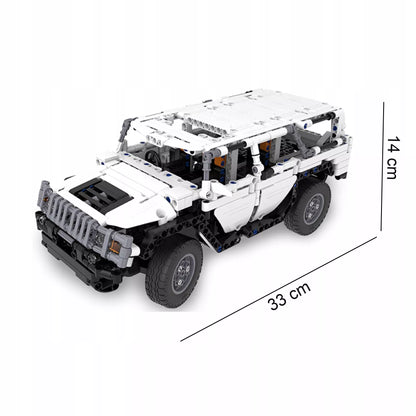 Statybinių kaladėlių rinkinys CADA Warrior H2 – dvigubo režimo valdymas