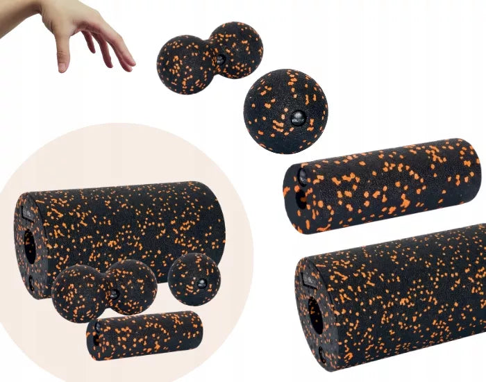 4-in-1 masažinis raumenų volas – didelis ritinėlis