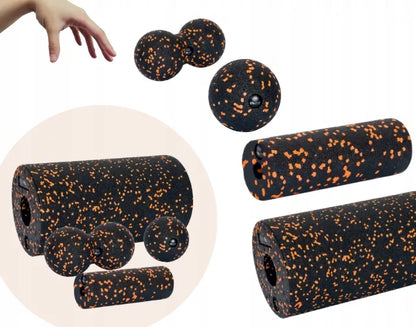 4-in-1 masažinis raumenų volas – didelis ritinėlis