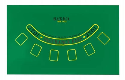 Pokera žetonu komplekts Texas Hold'em + 2 kāršu komplekti