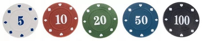 Texas pokerio žetonai – 2 kortų kaladės, Premium VIP komplektas, stiprus ir didelis