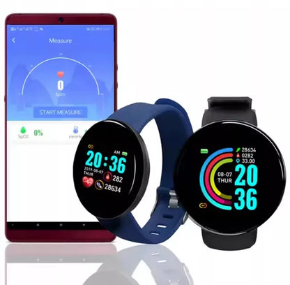 Moteriškas laikrodis / MK-Tech / SMARTWATCH / žingsniamatis / pulsometras / žalias