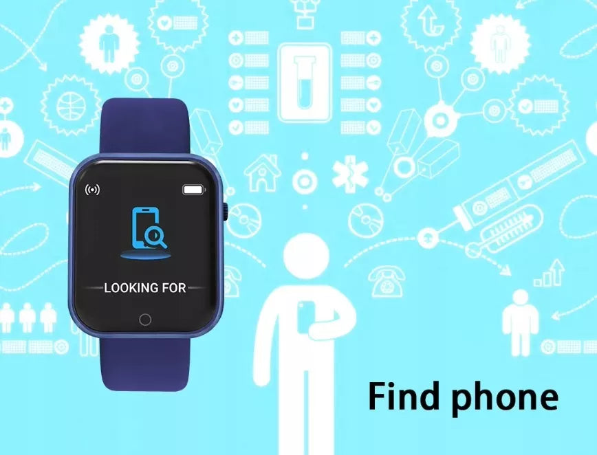 Vaikiškas laikrodis / SMARTWATCH / žingsniamatis / širdies ritmo matuoklis
