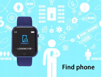 Vaikiškas laikrodis / SMARTWATCH / žingsniamatis / širdies ritmo matuoklis
