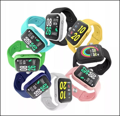 Vaikiškas laikrodis / SMARTWATCH / žingsniamatis / širdies ritmo matuoklis