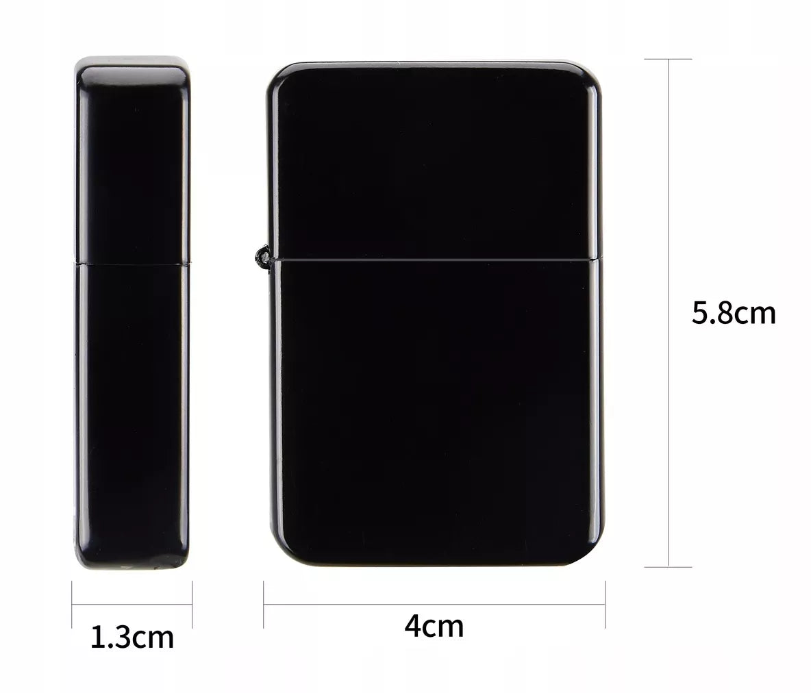 Zippo Champ Black – stilingas benzininis žiebtuvėlis