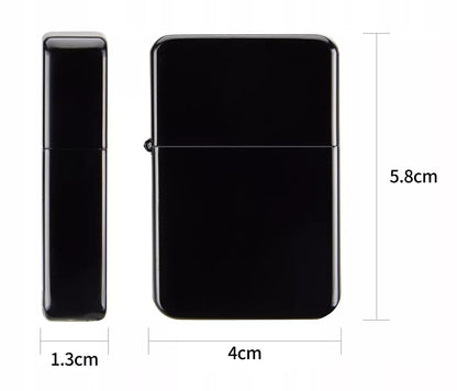 Zippo Champ Black – stilingas benzininis žiebtuvėlis