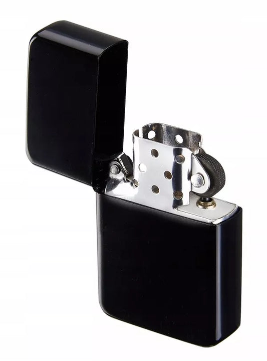 Zippo Champ Black – stilingas benzininis žiebtuvėlis