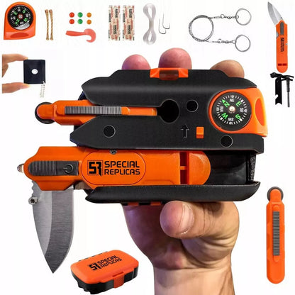 Išlikimo rinkinys Multitool Survival 27in1
