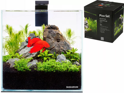 5l akvariumo rinkinys