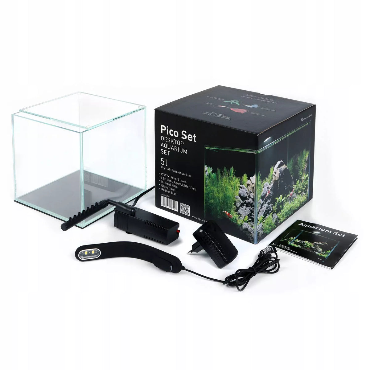 5l akvariumo rinkinys