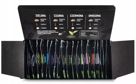 Arbatų rinkinys 20 pakelių Green Touch lapinės