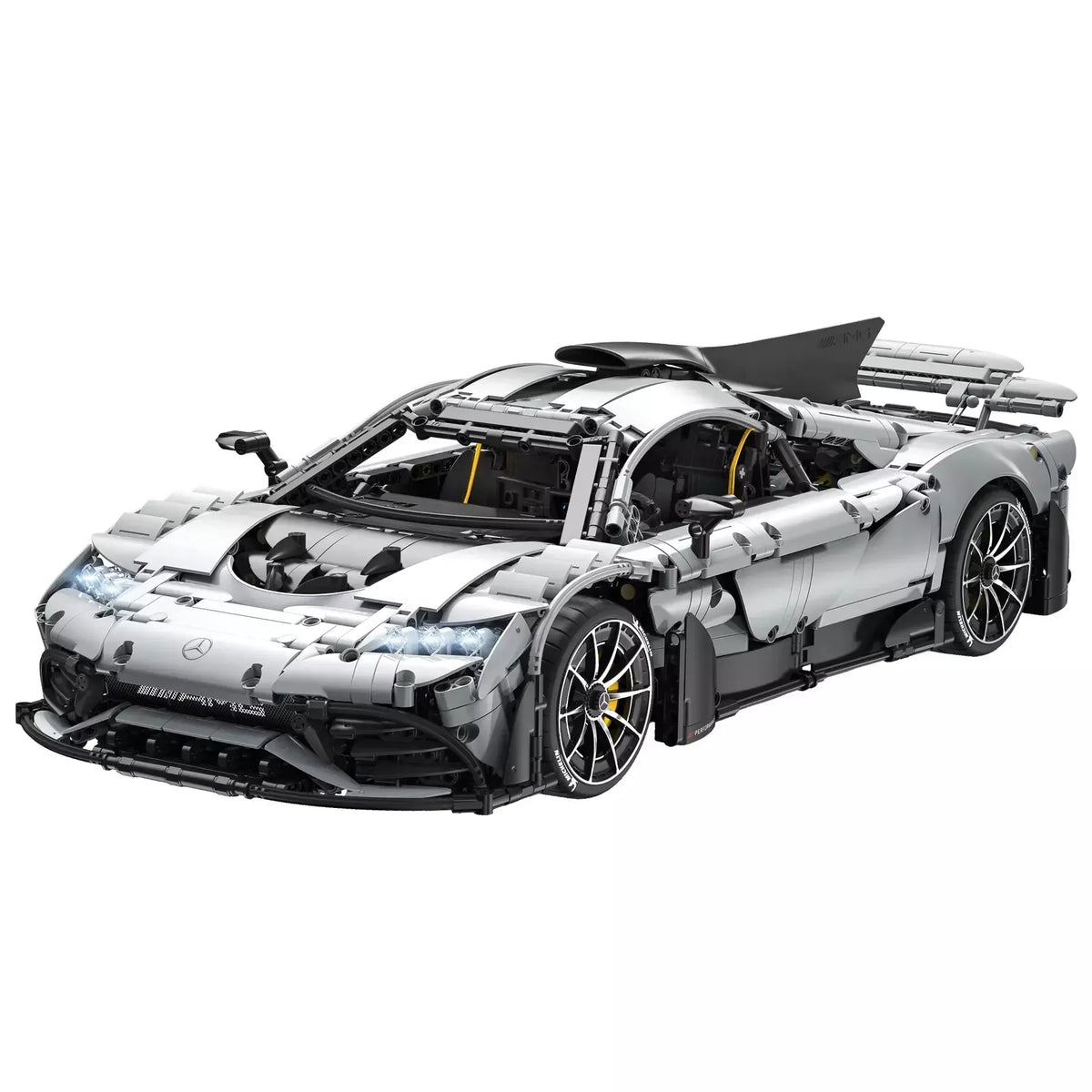 CaDA Mercedes AMG One konstruktorius sportinis automobilis, 3295 detalės, RC