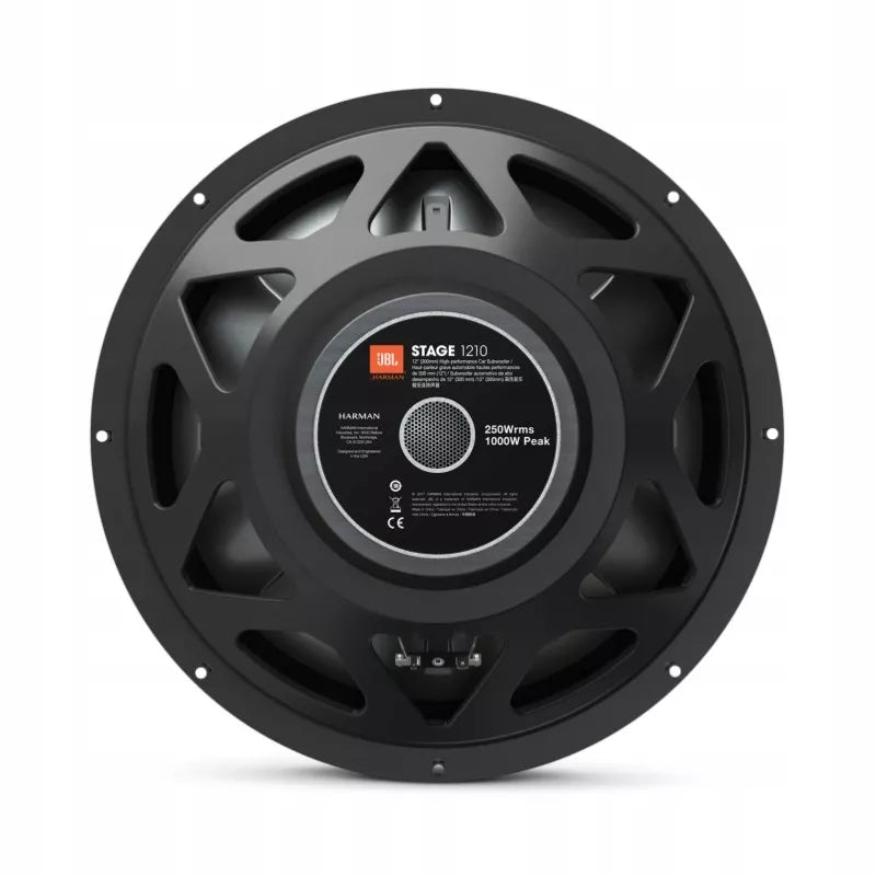 JBL 1000 W subwoofer dėžė – MDF, Crunch, su laidais