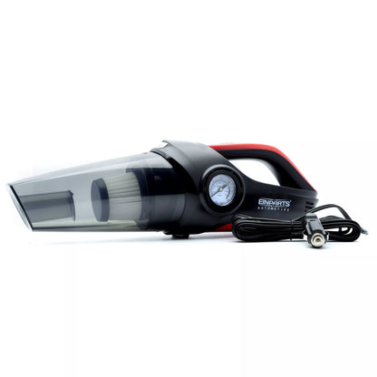Galingas automobilinis dulkių siurblys su kompresoriumi 120W 12V